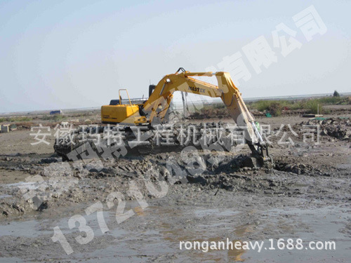 水陸兩用挖掘機SC210SD系列產品濕地挖掘機