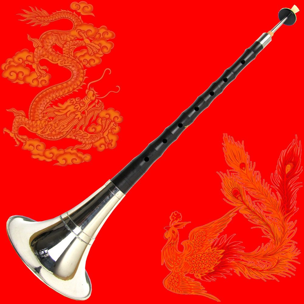 A调乌木黑檀大唢呐 乐器批发