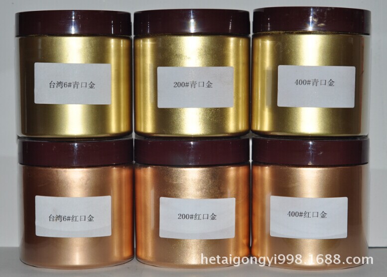 1000目,600目,1500目(目)  用途范围:工艺  产品名称:铜金粉  颜色:多