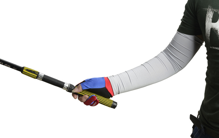 批发采购手套-钓鱼防晒手套长款夏季薄款抗紫