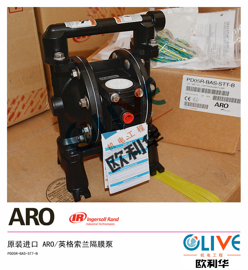 PD05R-BAS-STT-B 英格索兰气动隔膜泵 (5)