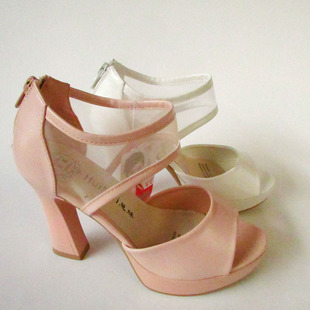 凉鞋-【<em>慧妹</em>8169】<em>温州</em>品牌库存女鞋 高跟鱼嘴