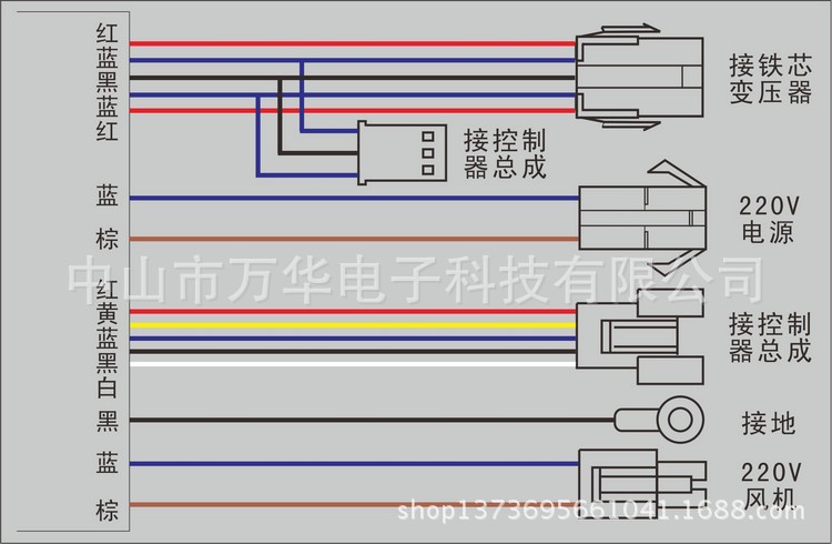 全新原装万和恒温热水器配件万和v6电源盒总成jsq7b17-dl03