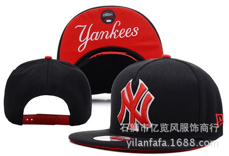 批发采购帽子-纽约扬基ny棒球帽平沿街舞帽子