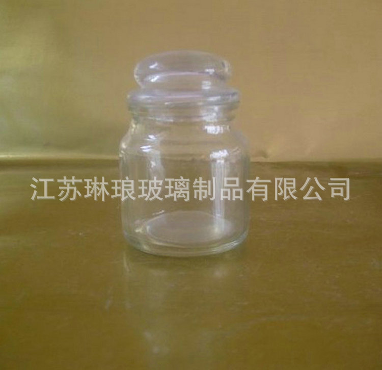 玻璃罐燭臺