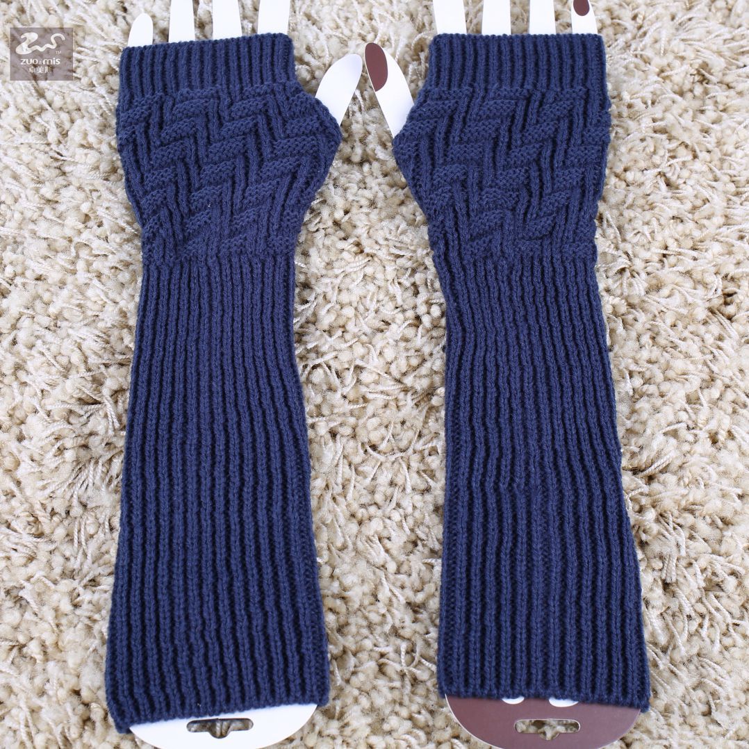 批发采购手套-下抽条上正反针手套 保暖手套 韩