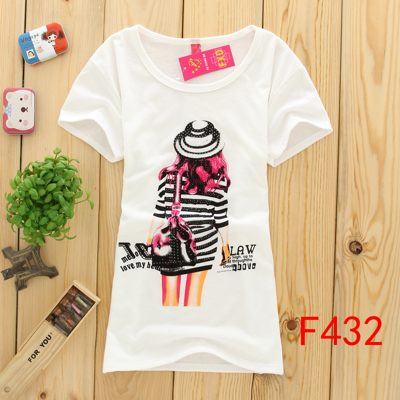 女士T恤衫批发 女士T恤衫厂家 女士T恤衫现货