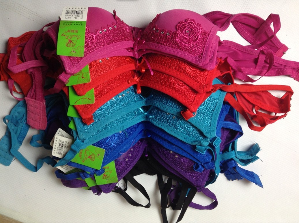 【<em>地摊货</em> 春秋款女士<em>文胸</em>蝴蝶结蕾丝花边 少女