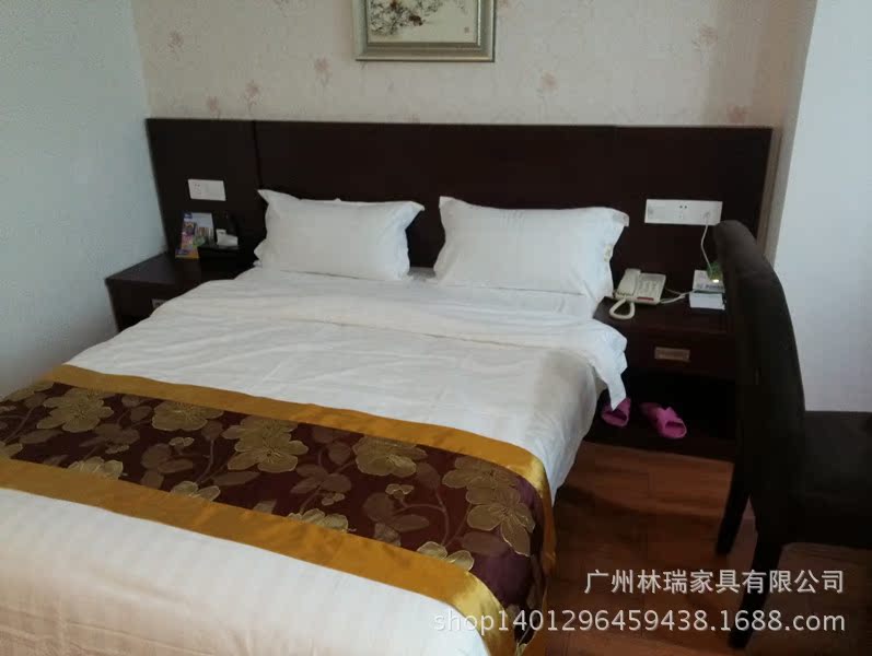 成套全套-广州家具旅馆家具酒店床宾馆床房单上海有限公司迪森家具图片
