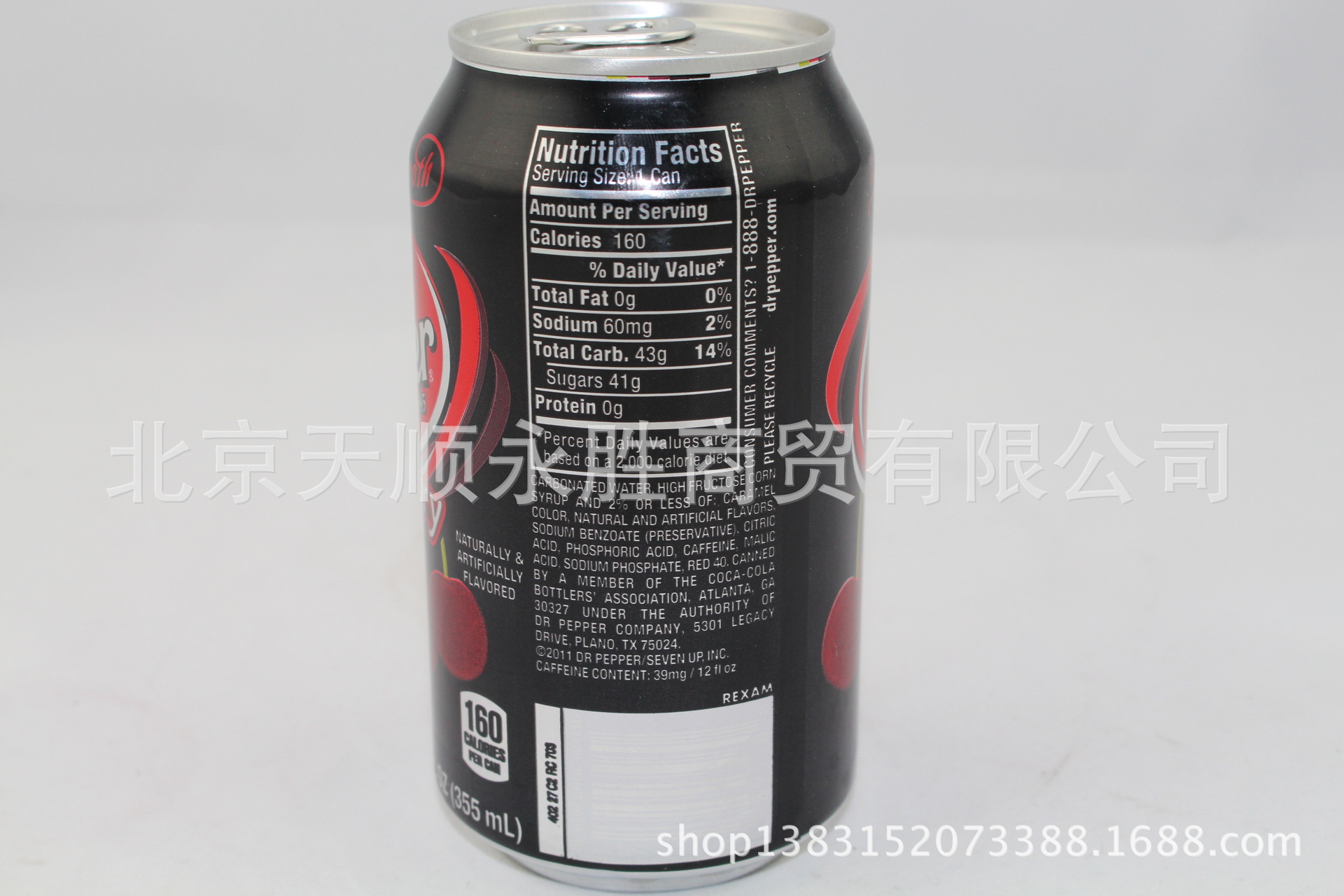 【批发进口 美国百事可乐胡椒博士樱桃味】