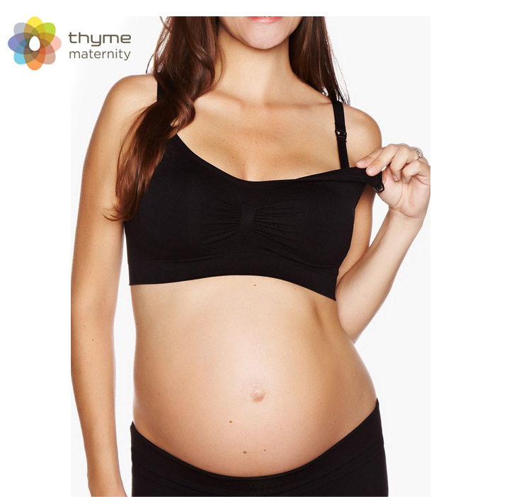 <em>文胸</em>-外贸加拿大<em>品牌</em> thyme 无缝<em>孕妇哺乳文胸</em>