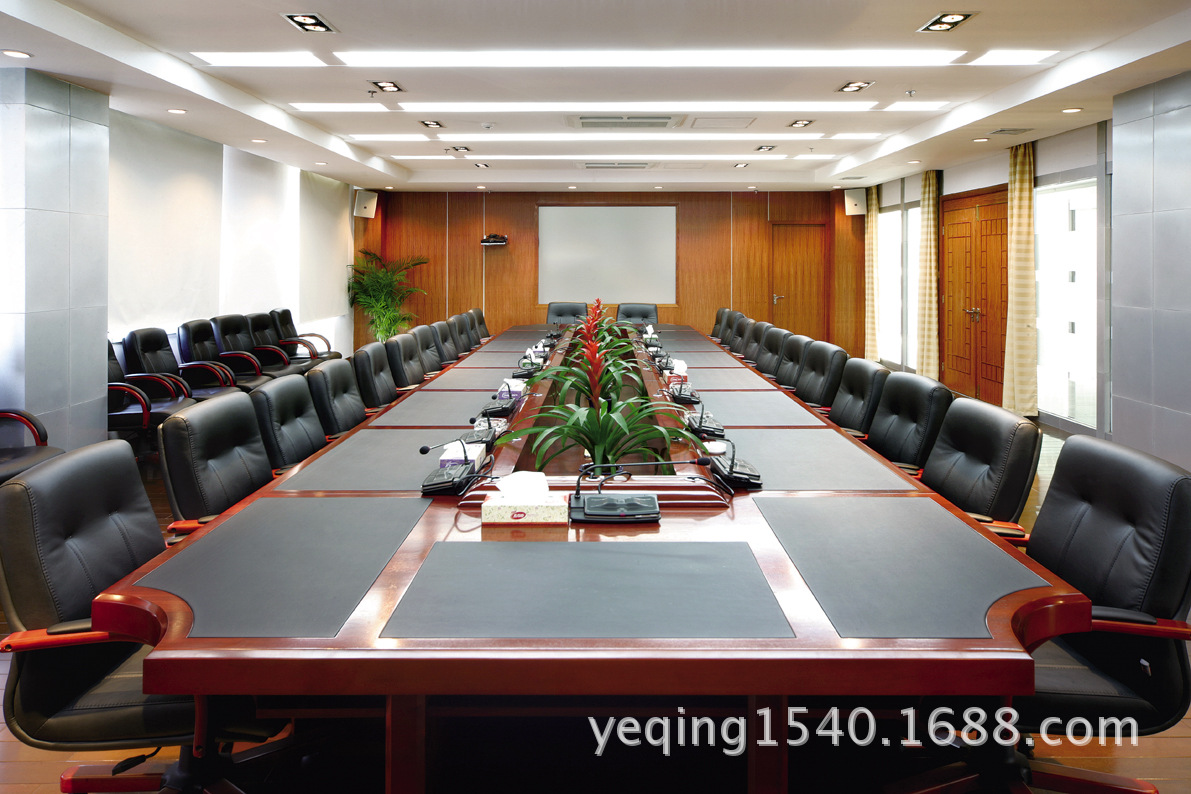 杭州厂家直销办公桌 板式时尚会议桌 现代实木会议桌 定做会议桌