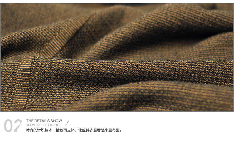 【<em>2014秋冬新款毛衣男</em>撞色V领男式针织衫淘宝