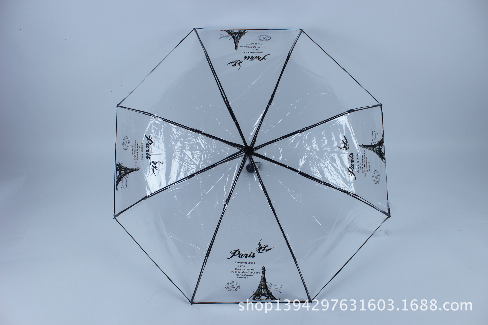 批发采购伞、雨衣-雨薇 EVA 透明伞折叠伞雨伞