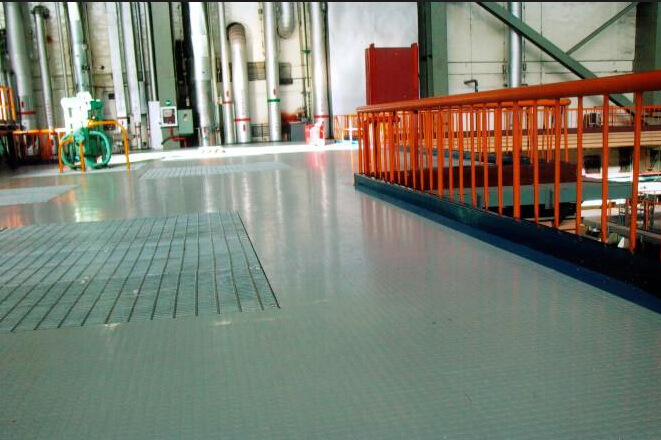 发电厂专用橡胶地板 圆浮点耐磨防静电橡胶地板卷材 质量好厂家