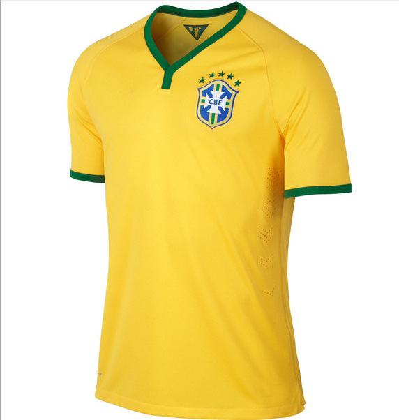 足球服-批发现货高质量巴西队足球服套装可1套
