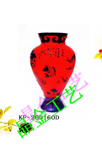 宋杜花瓶（九鱼图）