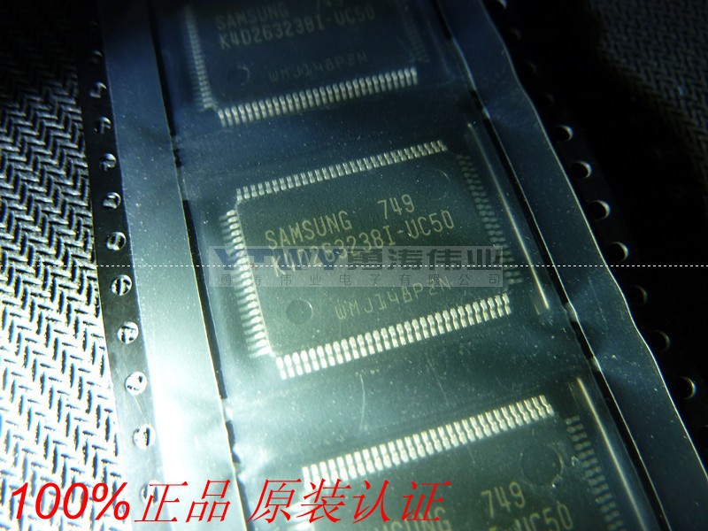 K4D263238I-UC50 SAMSUNG TQFP100 存儲芯片 全新原裝正品工廠,批發,進口,代購