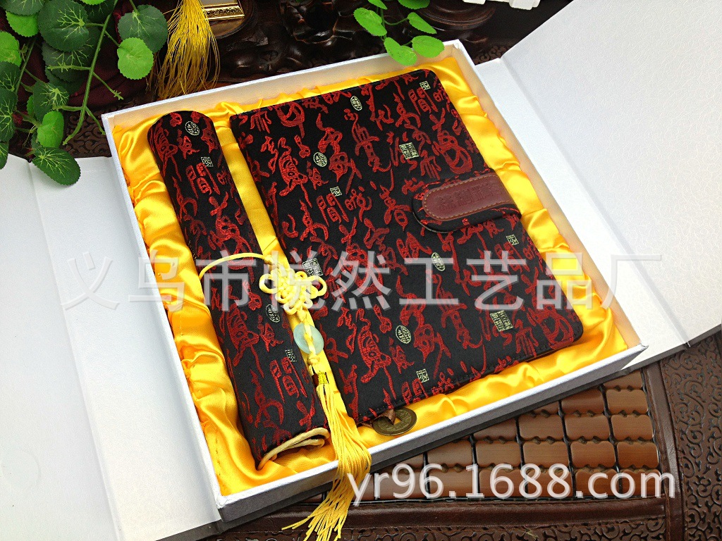 丝绸记事本笔记本鼠标垫杭州苏州上等礼品