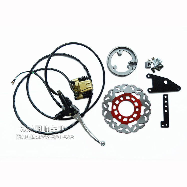 唐泽110豪华后刹 涨闸改装碟刹 电动摩托车配