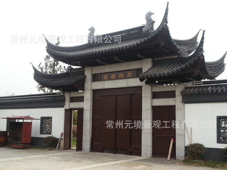 热销推荐 苏式精品仿古门楼 多种工艺仿古牌楼