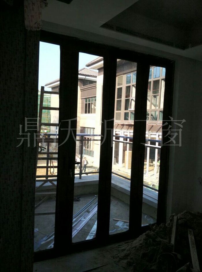 深圳厂家 铝合金折叠门 入户阳台玻璃门 阳台重型移门 室内折叠门
