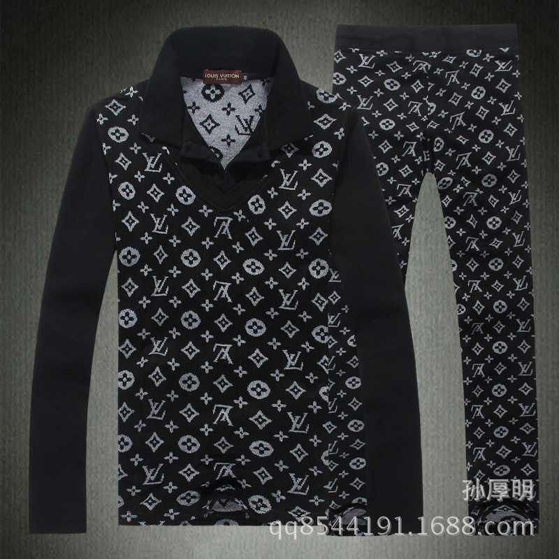 精品男装<em>微信</em>加盟 春装<em>男士毛衣</em>运动套装 精品