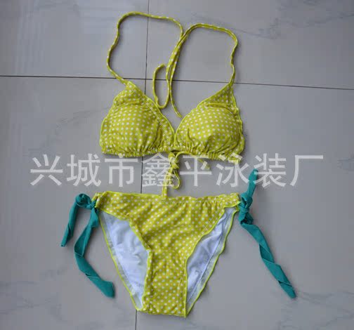 維多利亞的秘密 超性感絕美波點分體比基尼 HL010 泳衣泳裝批發undefined