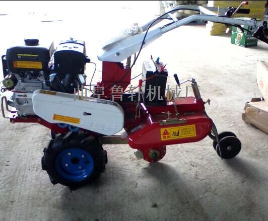 汽油电启动开沟机