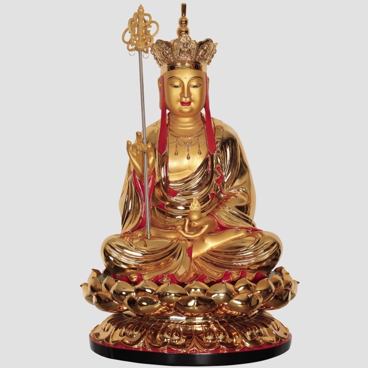 86莲台地藏沙彩主图