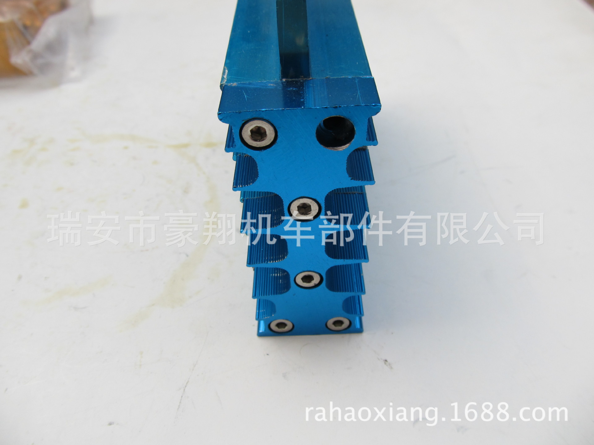 【摩托车改装油冷器 机油冷却器 小飞鹰越野车