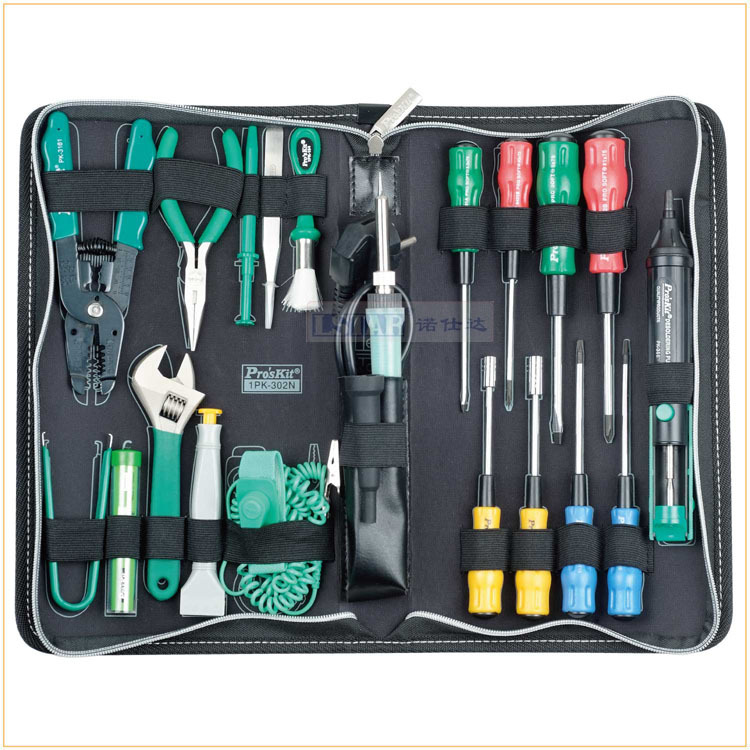 宝工工具 1PK-302NB-1 电器维修工具组(21件