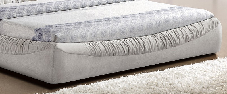 厂家直销 小户型双人床 特价软床 布艺床可拆洗