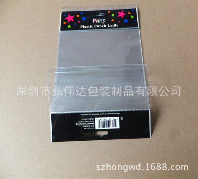 OPP印刷卡头自粘袋