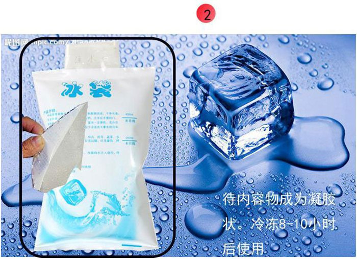 【小额批发】夏季便当包最佳拍档 冷藏 降温 注水,反复使用冰袋