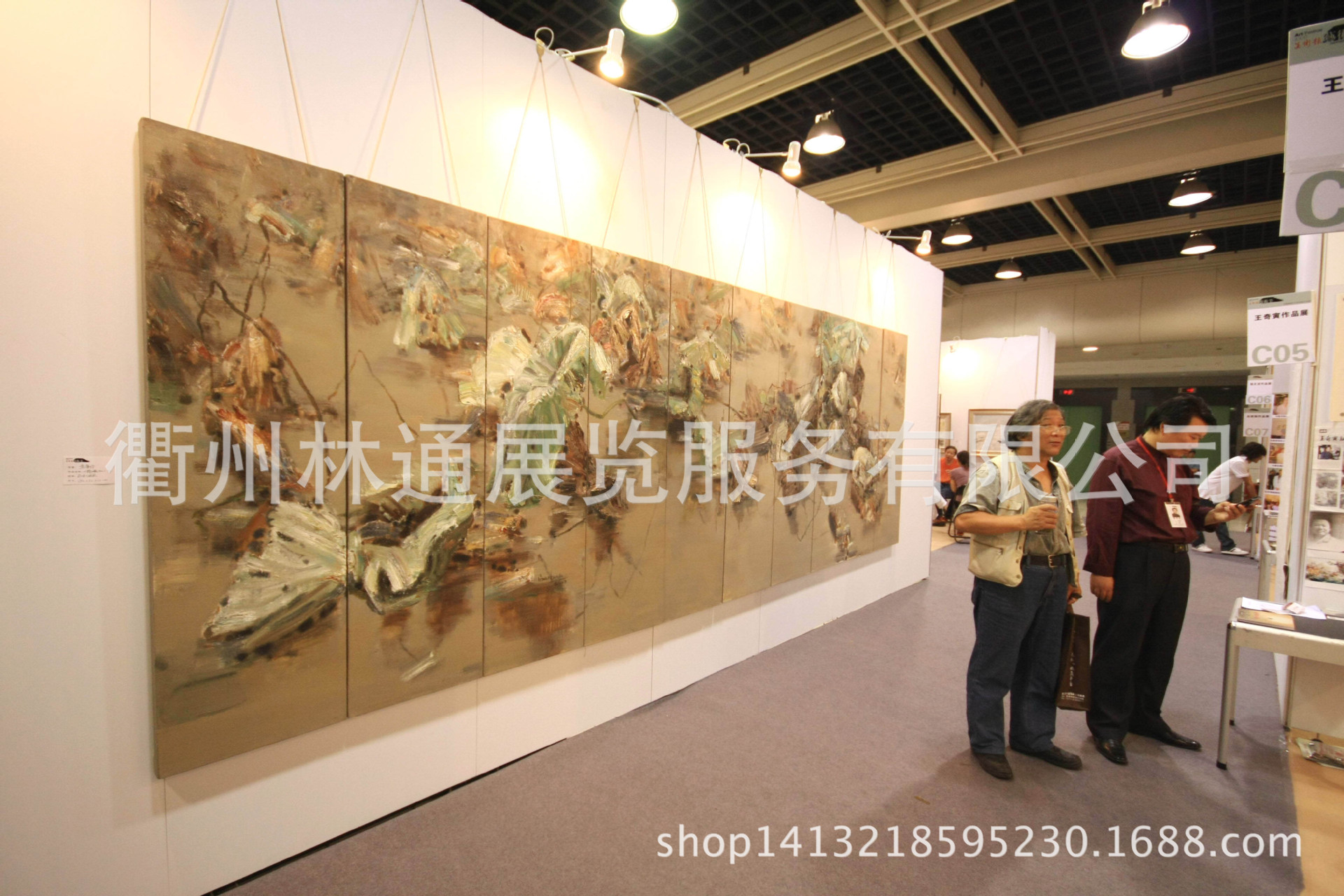 画展展板,艺术展板,3米高展板,美术馆,展览馆,图书馆展板