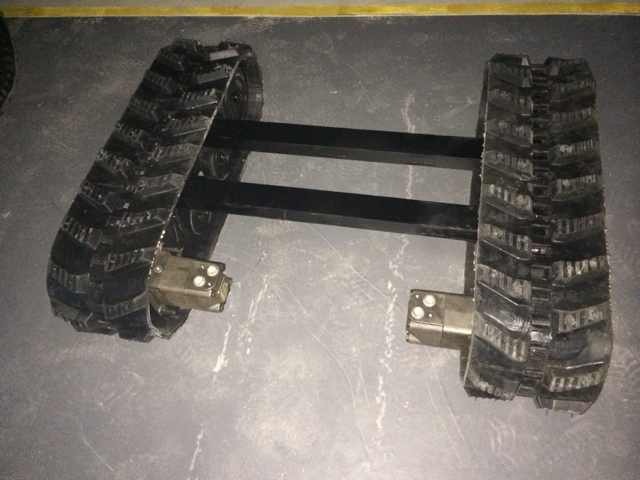 特种橡胶履带底盘 用于小型工程机械