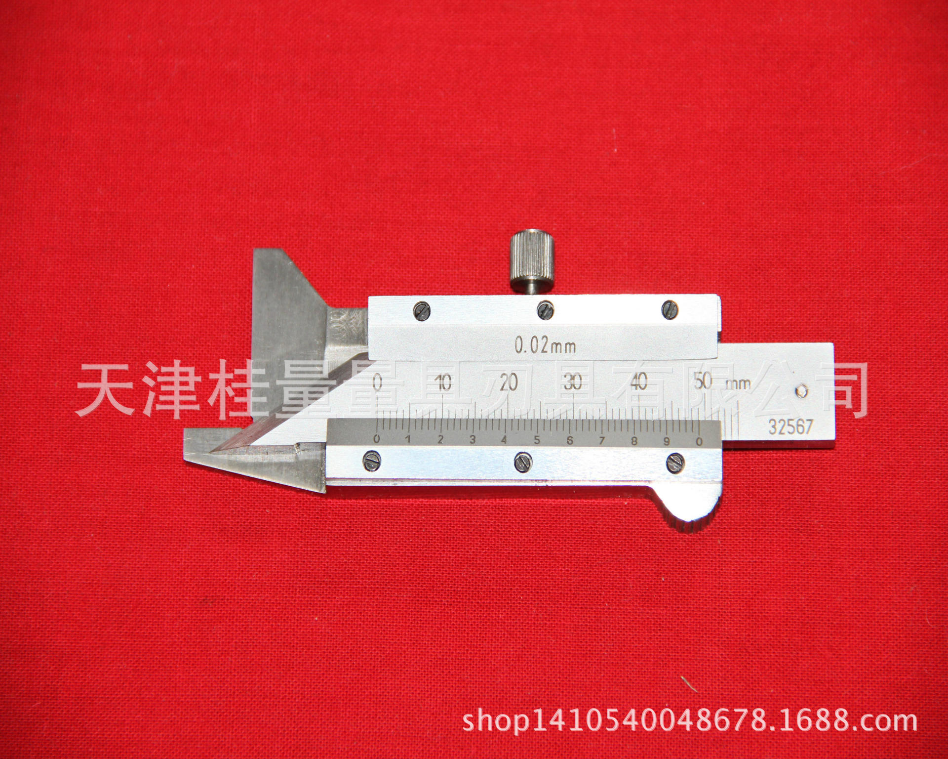 天津桂量 30度倒角游标卡尺0-6mm 迷你游标卡尺系列