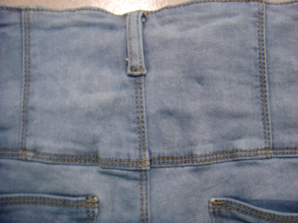 【2014春夏新款韩版五粒扣高<em>腰包臂</em>弹力显瘦