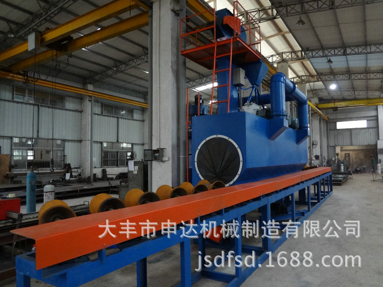 15ZSQZW系列钢管外壁抛丸清理机