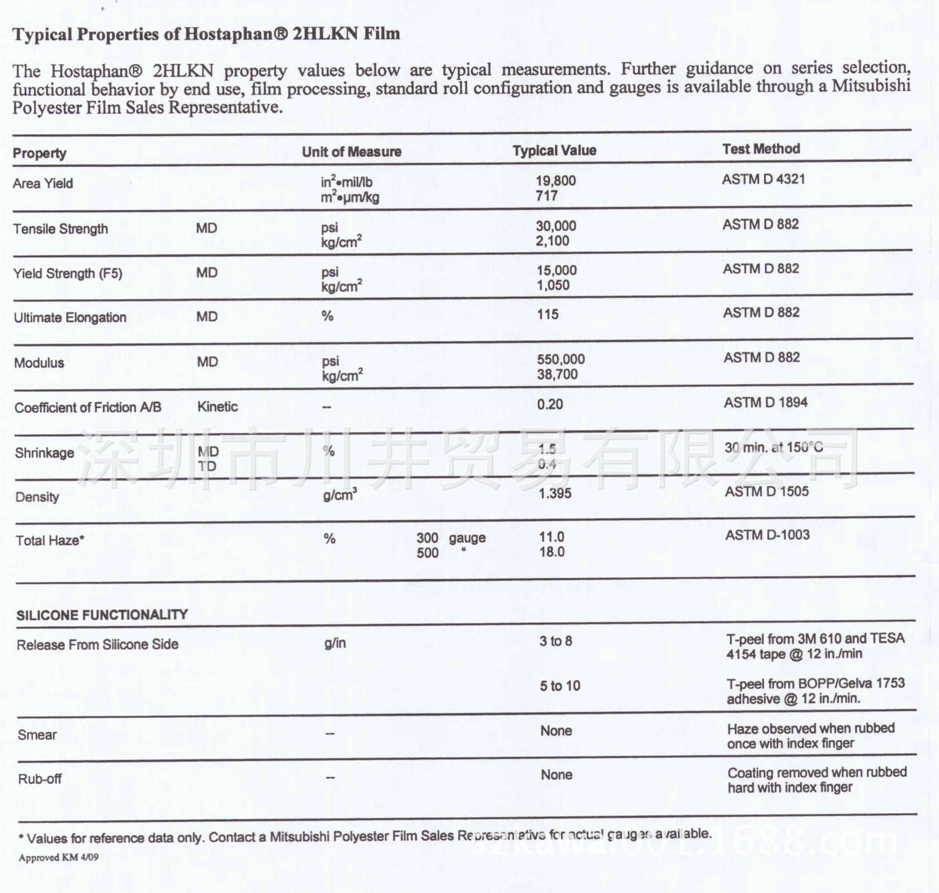 MITSUBISHI HOSTAPHAN 2HLKN