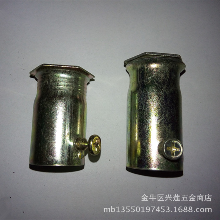 批发25厚内丝锁扣穿线jdg 紧定式kbg扣压式 杯梳合接