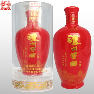 泸州窖酒淡雅 泸州老窖泸州窖酒500ml 52度38度