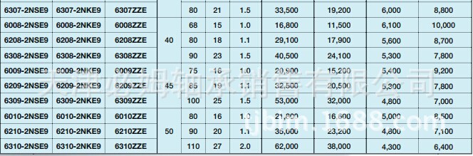 【原装正品】进口nachi不二越轴承 6305zze 滚动轴承