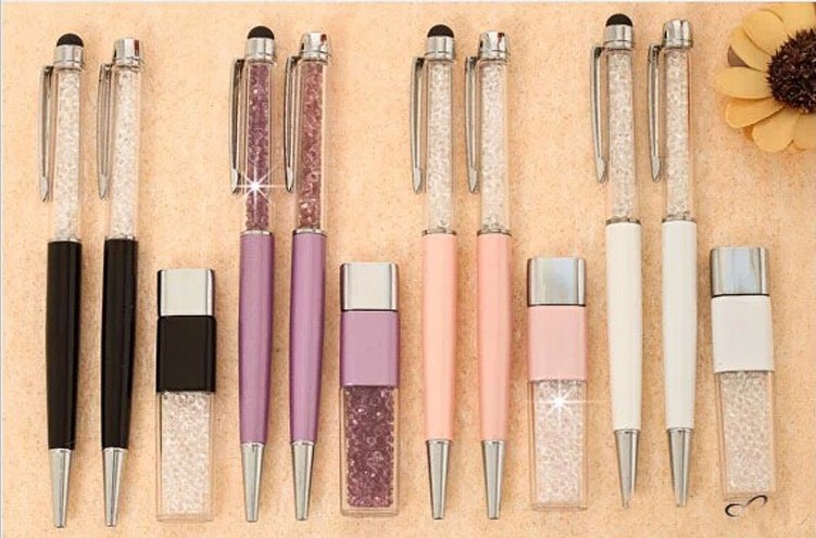 【水晶U盘 高档商务送礼品 创意电脑U盘】