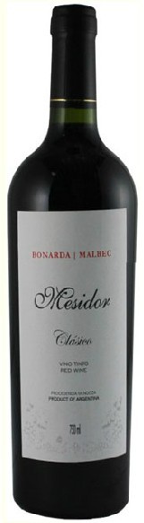 阿根廷 梅茜庄园伯纳达梅尔别克红葡萄酒 mesidor bonarda malbec