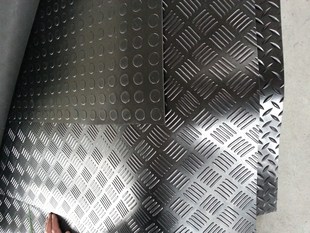防滑胶板-南京双固供应多种纹路防滑橡胶板-防
