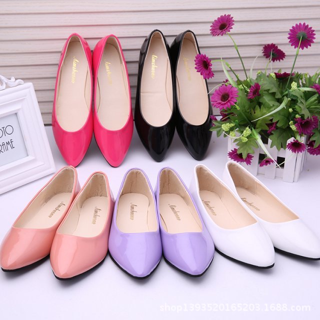 单鞋-2014春季新款<em>女鞋女</em>平底鞋磨砂皮豆豆鞋