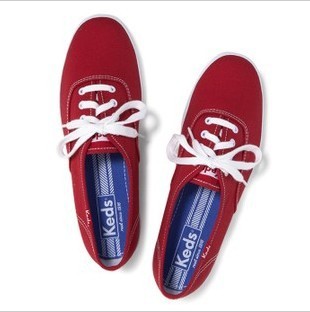 's Pick 正品keds 同RED款小红鞋 <em>学院派女鞋</em>帆