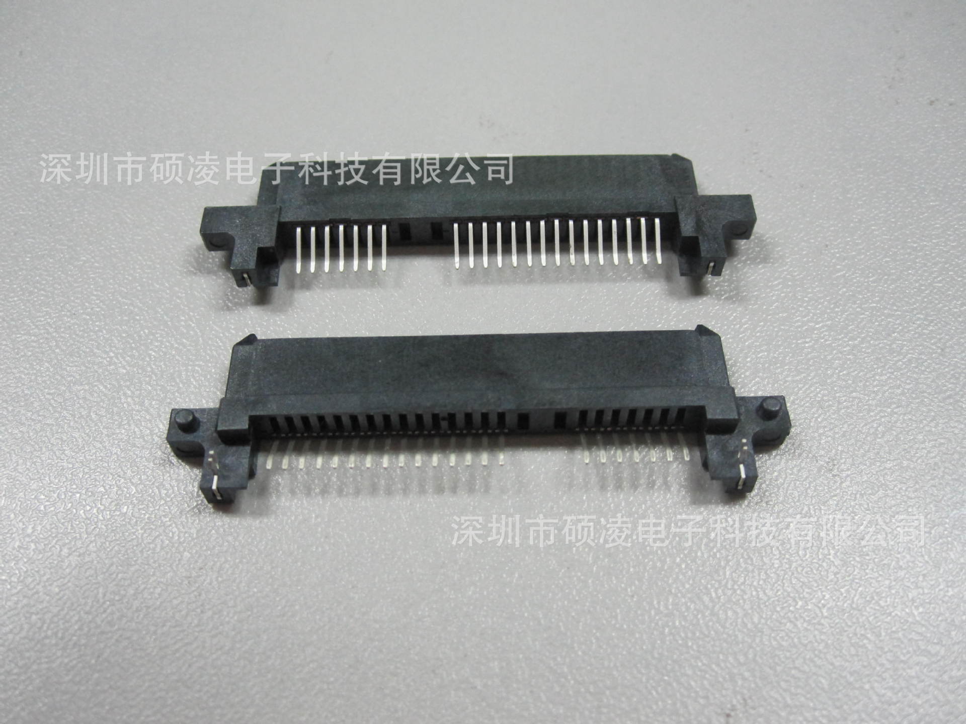 SATA 7+15P母座沉板式SMT